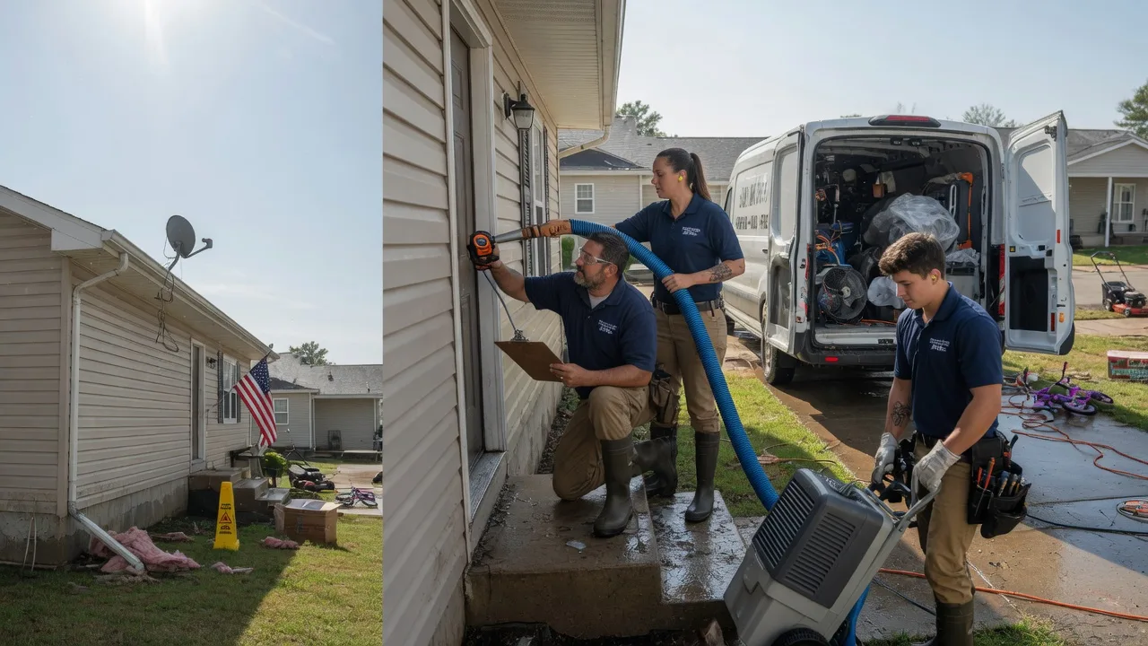 Ceiling Water Damage Restoration in Melville, MT near me